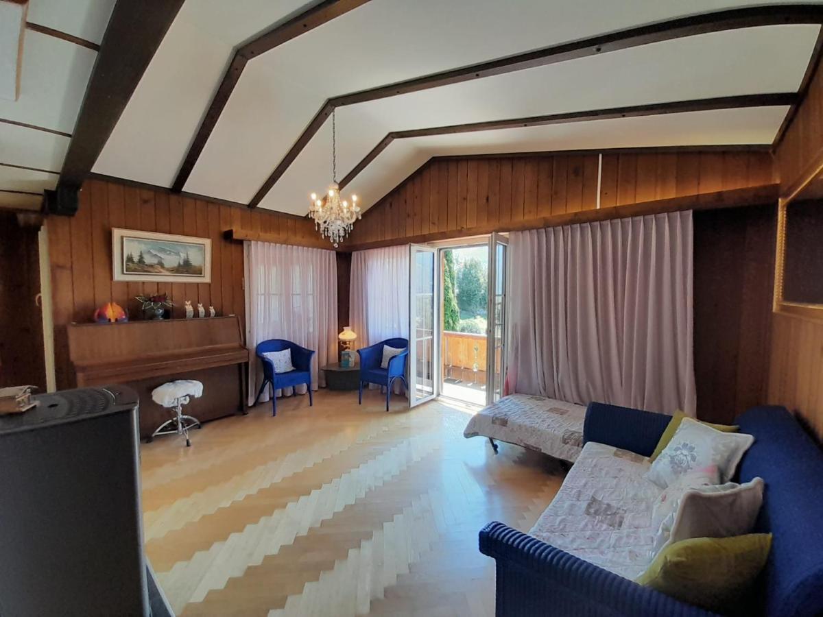 링겐베르크 Cozy Chalet By Interlaken. Parking 아파트 외부 사진